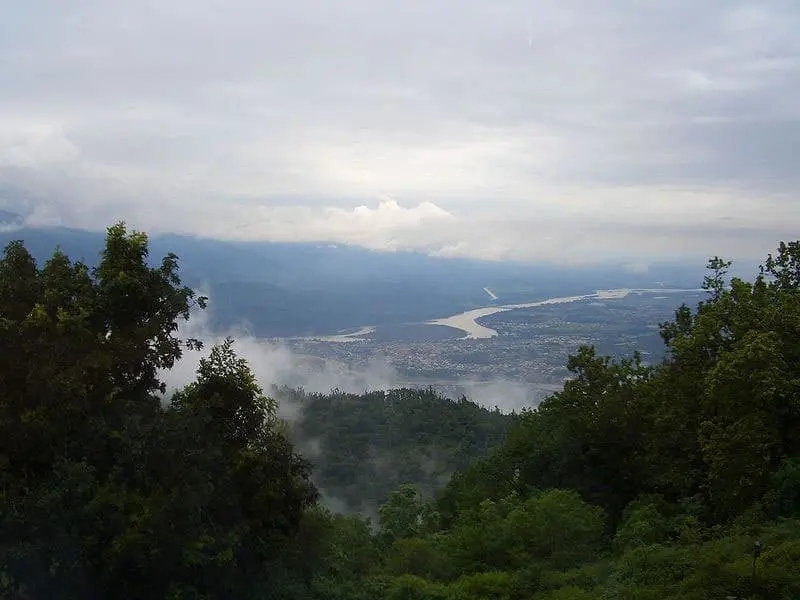 Triyambakam Yoga Centre outdoor sanctuary