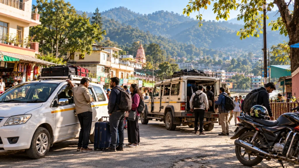 Ram Jhula to Neelkanth Distance